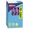 Avery HI-LITER Desk-Style Chisel Tip Highlighters - Fluorescent Purple Ink/Black Barrel (1-Dozen)